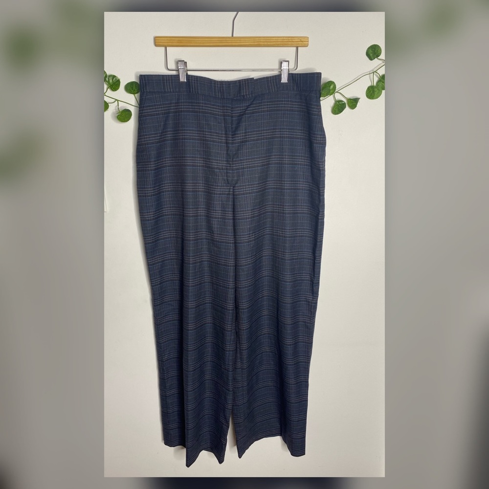 Anne Klein Women's High Waisted Wide leg Trousers